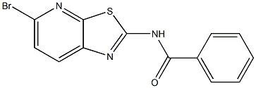 N-(5-Bromo-tiazolo[5,4-b]pyridin-2-yl)-benzamide Struktur