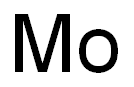 Molybdenum, plasma standard solution, Specpure|r, Mo 10^mg/ml Struktur