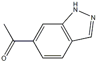 6-Acetyl-1H-indazole Struktur