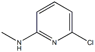 6-Chloro-N-methyl-2-pyridinamine Struktur