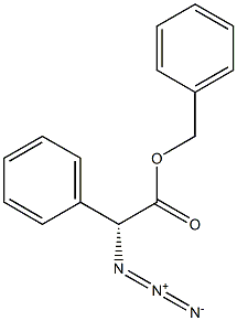 (R)-Benzyl 2-azido-2-phenylethanoate Struktur