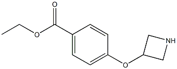 Ethyl 4-(3-azetidinyloxy)benzoate Struktur