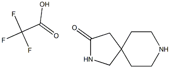 2,8-diazaspiro[4.5]decan-3-one trifluoroacetate Struktur