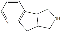 1,2,3,3a,8,8a-Hexahydro-2,7-diaza-cyclopenta[a]indene Struktur