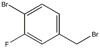 4-Bromo-3-fluorobenzyl bromide Struktur