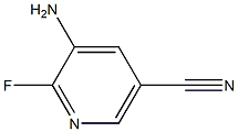 3-Amino-5-Cyano-2-fluoropyridine Struktur