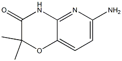 6-Amino-2,2-dimethyl-4H-pyrido[3,2-b][1,4]oxazin-3-one Struktur