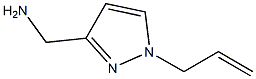 (1-allyl-1H-pyrazol-3-yl)methanamine Struktur