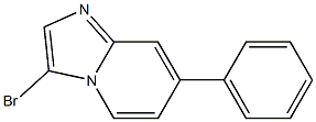 3-bromo-7-phenylimidazo[1,2-a]pyridine Struktur