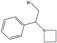 1-(2-bromo-1-phenylethyl)azetidine Struktur