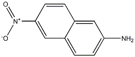 2-amino-6-nitronaphthalene Struktur