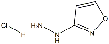 3-hydrazino-isoxazole hydrochloride Struktur