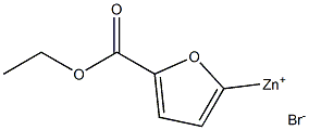 5-Ethoxycarbonyl-2-furylzinc bromide solution 0.5 in THF Struktur