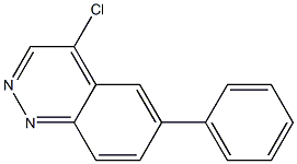 4-chloro-6-phenylcinnoline Struktur