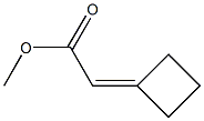 methyl cyclobutylideneacetate Struktur