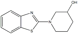 Benzothiazol-2-yl-piperidin-3-ol Struktur