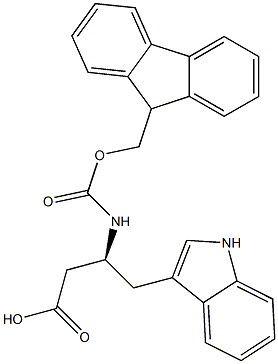 Fmoc-D-beta-homotryptophan Struktur