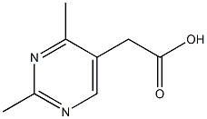 (2,4-DiMethyl-pyriMidin-5-yl)-acetic acid Struktur