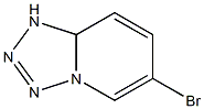 6-broMo-1,8a-dihydrotetrazolo[1,5-a]pyridine Struktur