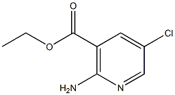 ethyl 2-aMino-5-chloronicotinate Struktur