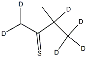 DiMethylthiaMbutene-d6 Struktur