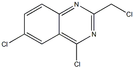 4,6-Dichloro-2-(chloromethyl)quinazoline Struktur