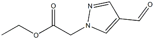 Ethyl (4-formyl-1H-pyrazol-1-yl)acetate Struktur