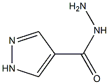 1H-Pyrazole-4-carbohydrazide Struktur