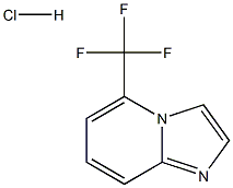 5-Trifluoromethyl-imidazo[1,2-a]pyridine hydrochloride Struktur