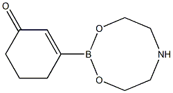 3-(1,3,6,2-dioxazaborocan-2-yl)cyclohex-2-enone Struktur