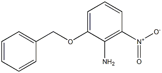 2-Benzyloxy-6-nitro-phenylamine Struktur