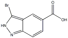 3-Bromo-2H-indazole-5-carboxylic acid Struktur