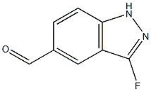 3-Fluoro-1H-indazole-5-carbaldehyde Struktur