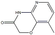 8-Methyl-4H-pyrido[3,2-b][1,4]oxazin-3-one Struktur