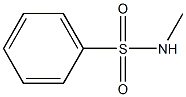 N-methylbenzenesulfonamide Struktur