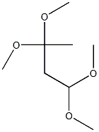 1,1,3,3-tetramethoxybutane Struktur