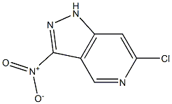 6-Chloro-3-nitro-1H-pyrazolo[4,3-c]pyridine Struktur