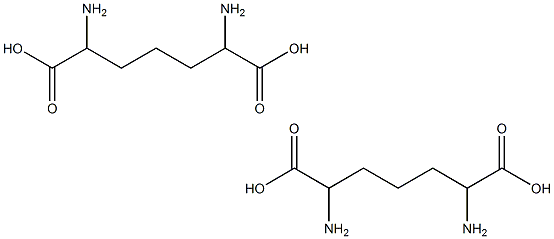 2,6-DIAMINOPIMELIC ACID 2,6-diaminopimelic acid Struktur