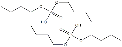 DIBUTYL PHOSPHATE dibutyl phosphate Struktur