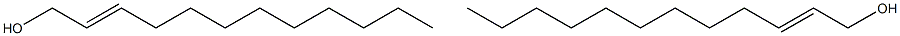 TRANS-2-DODECENOL trans-2-dodecenol Struktur