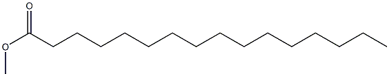 METHYL PALMITATE [STANDARD MATERIAL FOR GC] Methyl palmitate [Standard substance for GC] Struktur