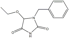 1-BENYL-5-ETHOXYHYDANTOIN Struktur