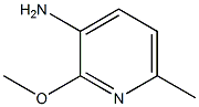 3-AMINO-2-METHOXY-6-PICOLINE Struktur