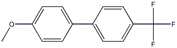 4-METHOXY-4'-TRIFLUOROMETHYL-BIPHENYL Struktur