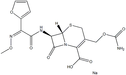 CEFUROXIME SODIUM Struktur