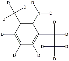 2-Ethyl-6-methtylaniline-D13 Struktur