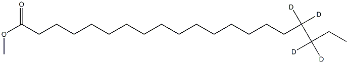 Arachidic Acid-17,17,18,18-D4 Methyl Ester Struktur