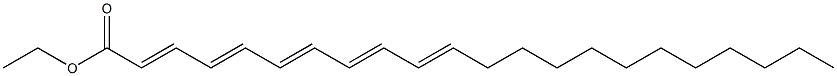 Docosapentaenoic Acid-Ethyl Ester (Unlabeled) Struktur