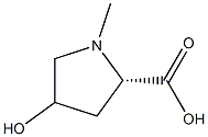 4-hydroxy-N-methylproline Struktur