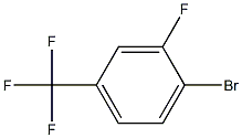 3-fluoro-4-bromobenzotrifluoride Struktur